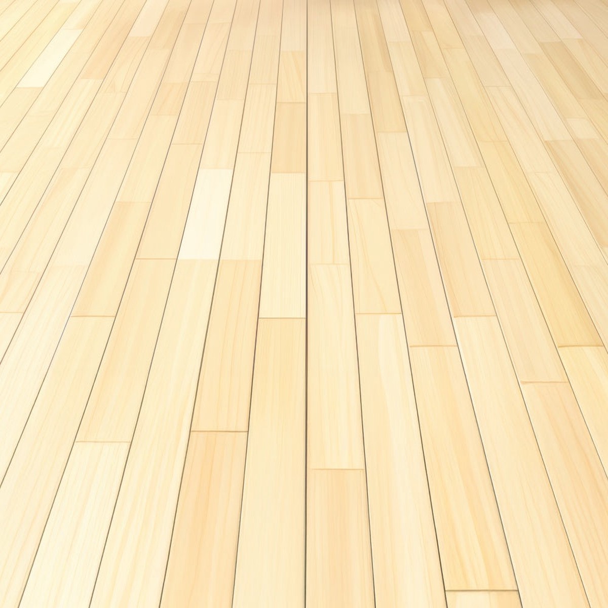 Kate Light Yellow Wood Rubber Floor Mat Designed by Mini MakeBelieve